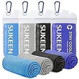 Sukeen [4 Pack] Cooling Towel (40'x12'),Ice...